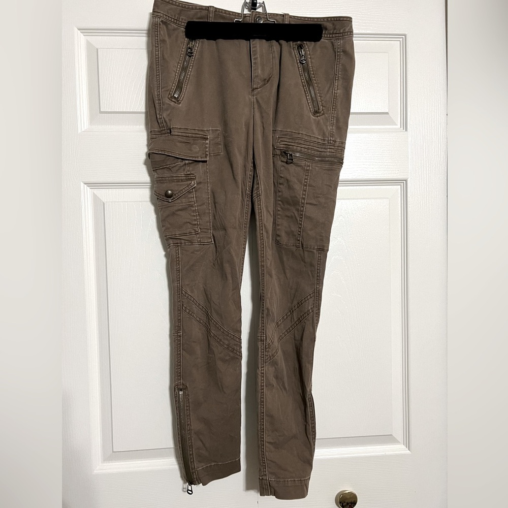 Polo Ralph Lauren olive skinny cargo pants